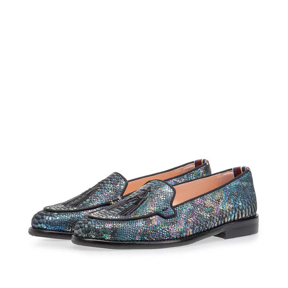 85426/02 - Loafer multi-color Schlangenprint 85426/02 - Loafer multi-color Schlangenprint