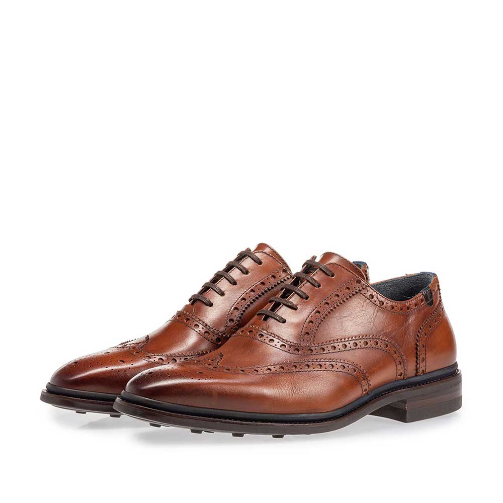 19172/00 - Brogue Kalbsleder cognac 19172/00 - Brogue Kalbsleder cognac