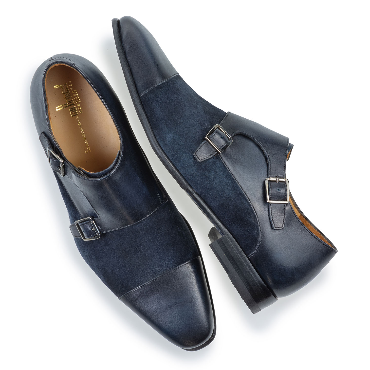 12296/02 - Double monk strap dark blue 12296/02 - Double monk strap dark blue