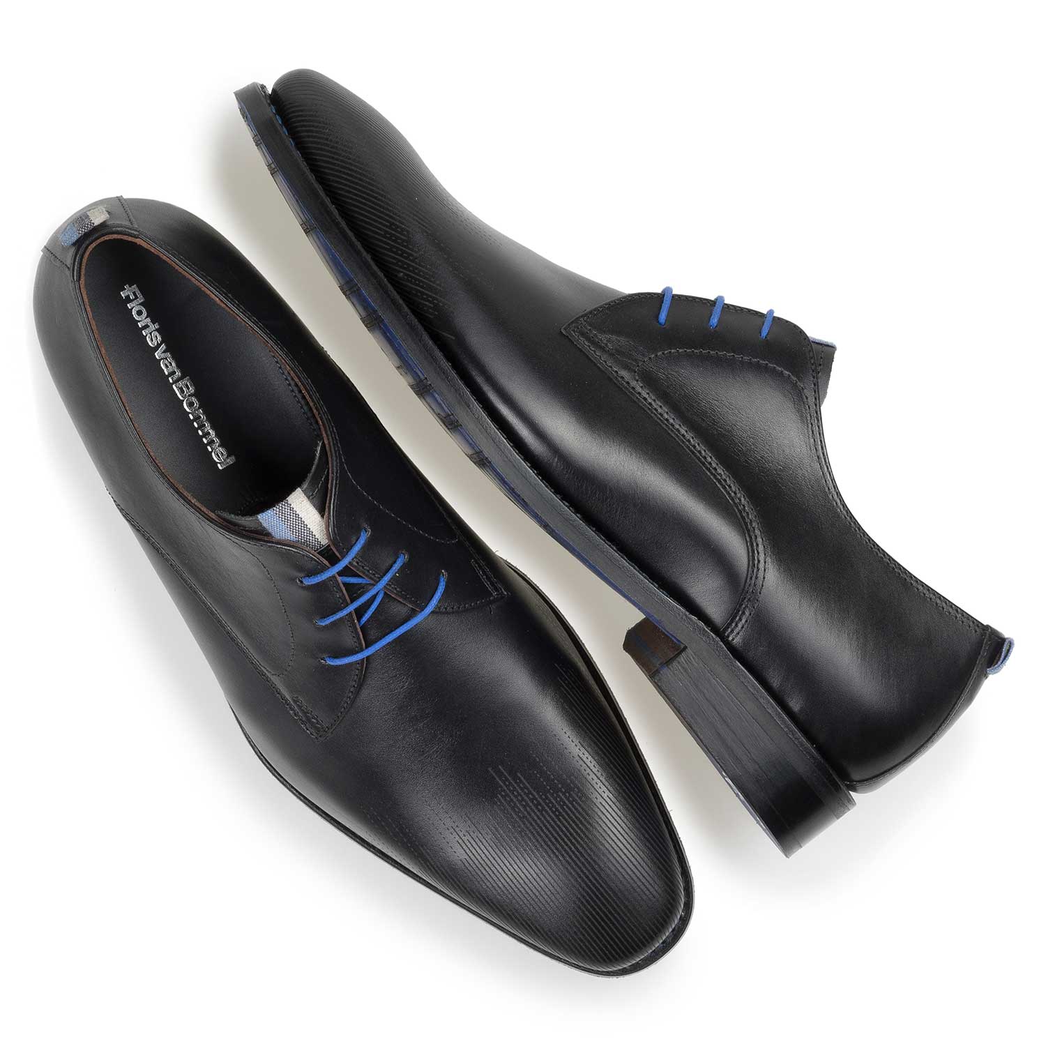 18084/03 - Schwarzer Kalbsleder-Schnürschuh 18084/03 - Schwarzer Kalbsleder-Schnürschuh